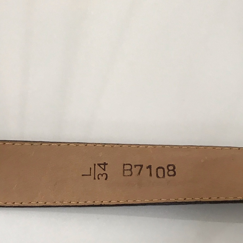 VTG Brighton Leather Belt - Picture 5 of 8